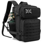 Military Tactical Backpack with Molle System and Cup Holders