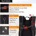 MAXTOP 40L Lightweight Water-Resistant Backpack for Outdoors