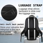 KASIBON USB Charging Laptop Backpack for Travel