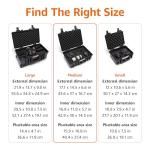 Portable Hard Camera Case for Drones and Accessories