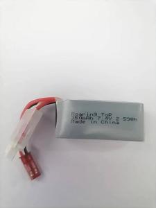 RoaringTop 2S 350mAh 7.4V LiPo Battery for Drones