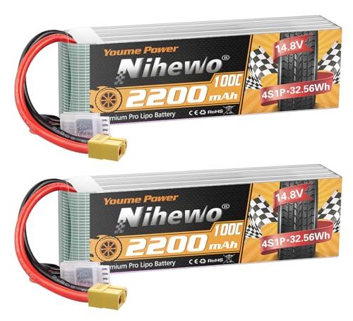 Nihewo 4S 2200mAh Lipo Battery for Drones