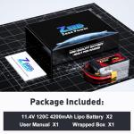 Zeee 3S 4200mAh LiPo Battery with XT60 Plug