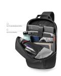 tomtoc Compact Sling Bag for Laptops and Tablets