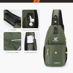 Versatile Crossbody Sling Bag for Travel and Hiking