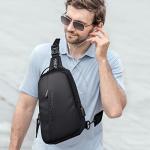 Waterproof Anti-Theft Sling Bag with USB Port