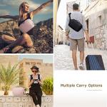 Water-Resistant Camera Sling Bag with Padded Strap