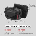 VSGO Black Snipe Pro Expandable Camera Bag