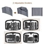 Water-Resistant Camera Sling Bag with Padded Strap