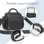 Waterproof DSLR Camera Bag with Adjustable Strap