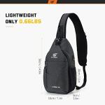 SKYSPER Crossbody Sling Backpack for Travel & Hiking