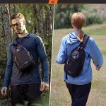 SKYSPER Crossbody Sling Backpack for Travel & Hiking