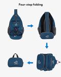 Waterfly Packable Sling Backpack for Hiking and Travel