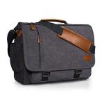 Estarer Water Resistant Canvas Laptop Bag for Men