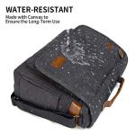Estarer Water Resistant Canvas Laptop Bag for Men