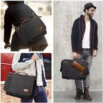 Estarer Water Resistant Canvas Laptop Bag for Men