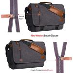 Estarer Water Resistant Canvas Laptop Bag for Men