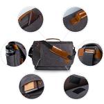 Estarer Water Resistant Canvas Laptop Bag for Men