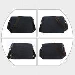 Eshow Men's Casual Canvas Crossbody Bag