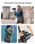 Camera Shoulder Bag with Waterproof Rain Cover