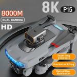 P15 Drone 8K HD Dual-Camera with GPS