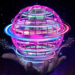 Zookao Hand Controlled Mini Drone with Rotating Lights