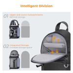 K&F Concept Waterproof Camera Sling Bag 12L