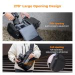 K&F Concept Waterproof Camera Sling Bag 12L