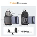 K&F Concept Waterproof Camera Sling Bag 12L