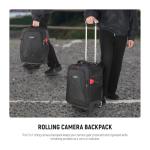 Neewer 2-in-1 Waterproof Camera Backpack Trolley