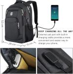 KASIBON USB Charging Laptop Backpack for Travel