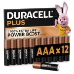 Duracell Plus AAA Alkaline Batteries 12 Pack