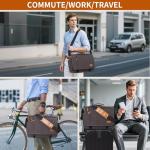 Estarer Water Resistant Canvas Laptop Bag for Men