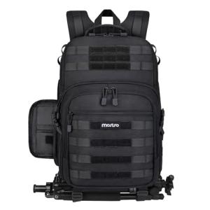 MOSISO Drone Camera Backpack, Black (8 words)