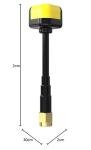 2pcs SpeedyBee V2 SMA FPV Antenna