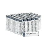 Amazon Basics AA Alkaline Batteries, 40-Pack