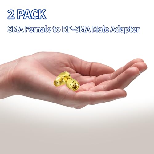 Bingfu RP-SMA Male to SMA Female Adapter Set