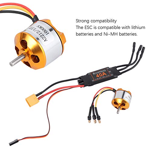 2212 1000KV Brushless Motor and ESC Set