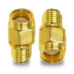 TUOLNK RP-SMA to SMA Coaxial Adapter Pair
