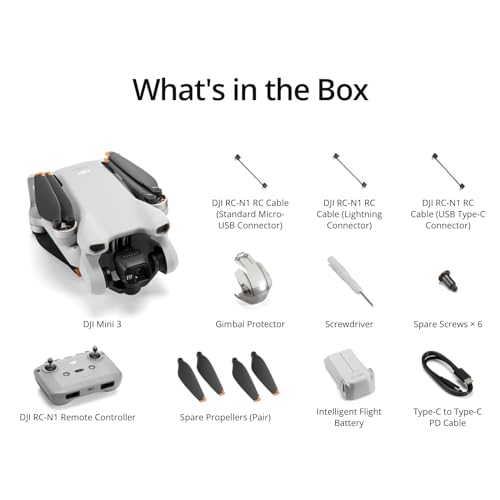 DJI Mini 3: 4K Camera Drone with Gimbal
