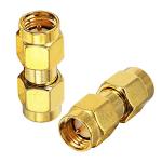 Boobrie SMA Male Coax Connector Adapter 5-Pack