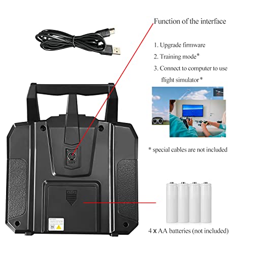 HAWK’S WORK FS-i6X 10 Channel RC Transmitter