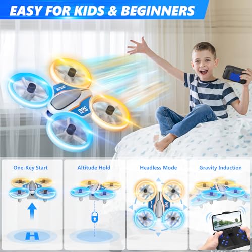 720P HD Camera Mini Drone for Kids and Adults