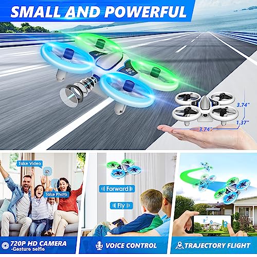 720P HD Camera Mini Drone for Kids & Adults