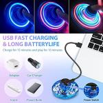 Hand Controlled Drone with RGB Lights, Flying Spinner Toy