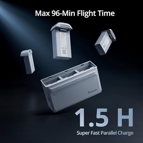 Potensic ATOM 4K GPS Drone with Gimbal & Batteries