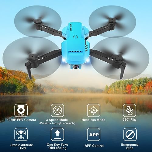 RADCLO Mini Drone with 1080P Camera & Case