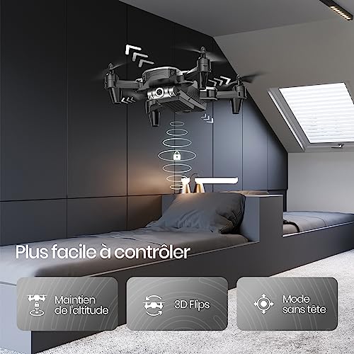 DEERC D20 Mini Drone with HD Camera and Features