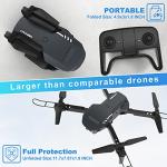 RADCLO Foldable Mini Drone with 1080P Camera