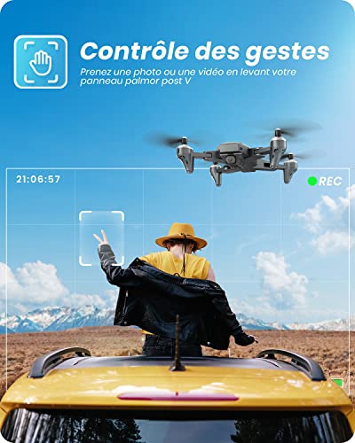 DEERC D10 Foldable Drone with 2K Camera